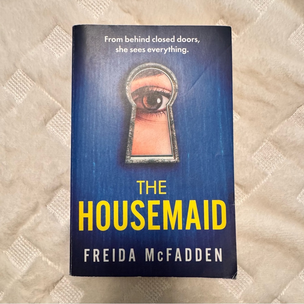 The Housemaid by Freida McFadden 336 pages #1 bestseller paperback book